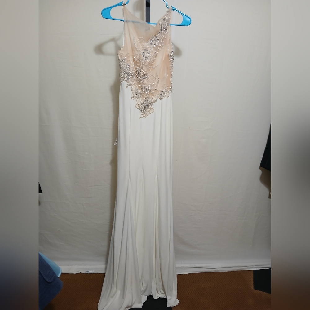 Tiffany Designs Beaded Gown
